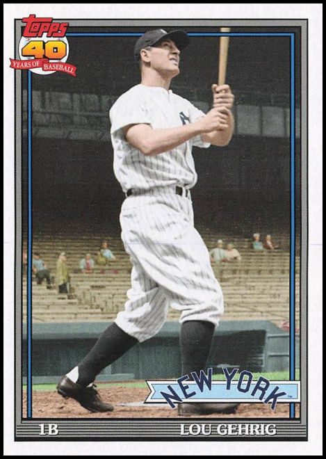 195 Lou Gehrig
